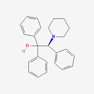 molecular formula C25H27NO B3043447 (S)-1,1,2-三苯基-2-(哌啶-1-基)乙醇 CAS No. 869495-24-9