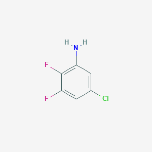 molecular formula C6H4ClF2N B3043454 5-Chloro-2,3-difluoroaniline CAS No. 870606-45-4