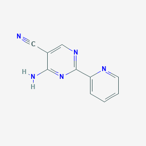 4-Amino-5-cyano-2-(2-pyridyl)pyrimidine