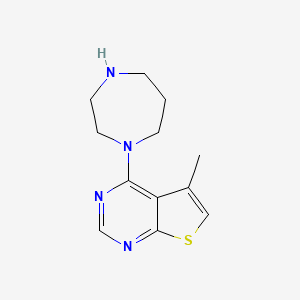 4-(1,4-Diazepan-1-yl)-5-methylthieno[2,3-d]pyrimidine