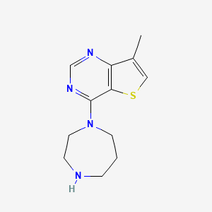 4-(1,4-Diazepan-1-yl)-7-methylthieno[3,2-d]pyrimidine