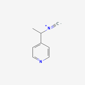 4-(1-Isocyanoethyl)pyridine