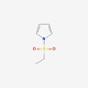 molecular formula C6H9NO2S B3043532 1-(Ethanesulfonyl)pyrrole CAS No. 885440-16-4
