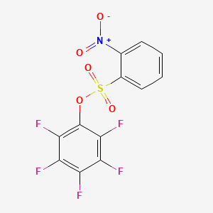 2,3,4,5,6-Pentafluorophenyl 2-nitrobenzenesulfonate