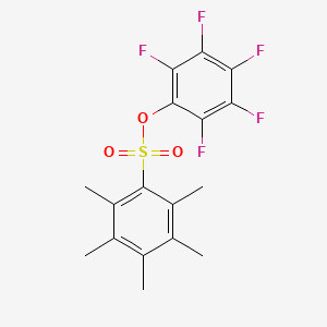 2,3,4,5,6-Pentafluorophenyl 2,3,4,5,6-pentamethylbenzenesulfonate
