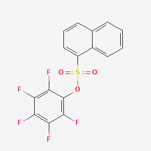 2,3,4,5,6-Pentafluorophenyl 1-naphthalenesulfonate