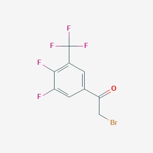 3,4-Difluoro-5-(trifluoromethyl)phenacyl bromide