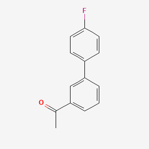 molecular formula C14H11FO B3043582 1-[3-(4-Fluorophenyl)phenyl]ethanone CAS No. 886762-38-5