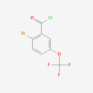 2-bromo-5-(trifluoromethoxy)benzoyl Chloride