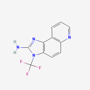2-Amino-3-(trifluoromethyl)-3H-imidazo[4,5-f]quinoline