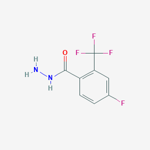 4-Fluoro-2-(trifluoromethyl)benzohydrazide