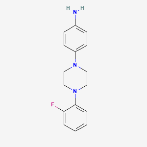 1-(4-Aminophenyl)-4-(2-fluorophenyl)piperazine