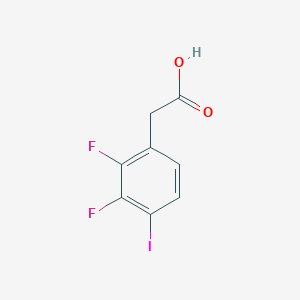 2,3-Difluoro-4-iodophenylacetic acid
