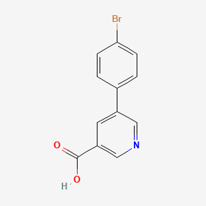 molecular formula C12H8BrNO2 B3043627 5-(4-Bromophenyl)nicotinic Acid CAS No. 887973-36-6