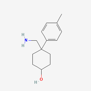 4-(Aminomethyl)-4-p-tolylcyclohexanol