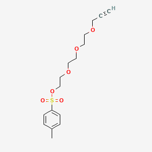 molecular formula C16H22O6S B3043637 p-Toluenesulfonic acid 2-[2-[2-(propargyloxy)ethoxy]ethoxy]ethyl ester CAS No. 888009-94-7