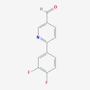 6-(3,4-Difluorophenyl)-3-pyridinecarbaldehyde