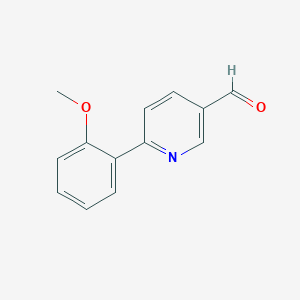 6-(2-Methoxyphenyl)-3-pyridinecarbaldehyde