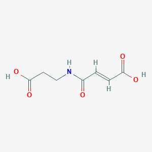 molecular formula C7H9NO5 B3043691 (2E)-3-[(2-Carboxyethyl)carbamoyl]prop-2-enoic acid CAS No. 904217-40-9