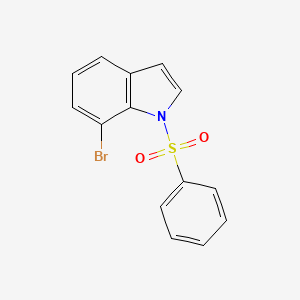 1-(Benzenesulfonyl)-7-bromoindole