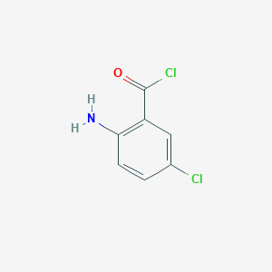 molecular formula C7H5Cl2NO B3043709 2-Amino-5-chlorobenzoyl chloride CAS No. 910230-30-7