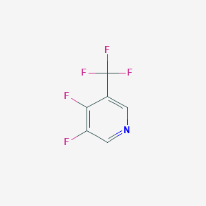 molecular formula C6H2F5N B3043728 3,4-Difluoro-5-(trifluoromethyl)pyridine CAS No. 914636-09-2