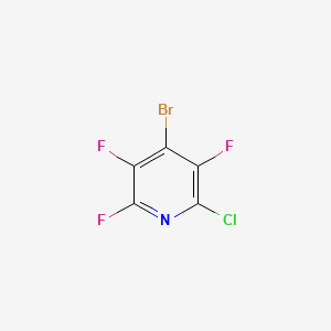 4-Bromo-2-chloro-3,5,6-trifluoropyridine
