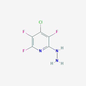 4-Chloro-2,3,5-trifluoro-6-hydrazinopyridine
