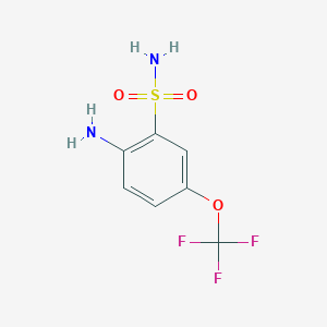 2-Amino-5-(trifluoromethoxy)benzenesulfonamide