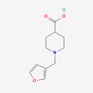 1-(3-Furylmethyl)piperidine-4-carboxylic acid