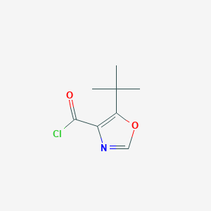 5-(tert-Butyl)-1,3-oxazole-4-carbonyl chloride
