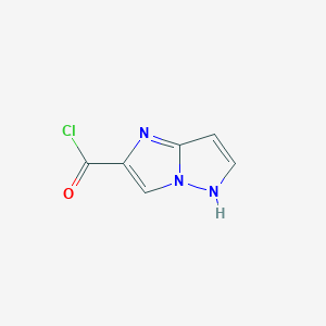 5H-Imidazo[1,2-b]pyrazole-2-carbonyl chloride