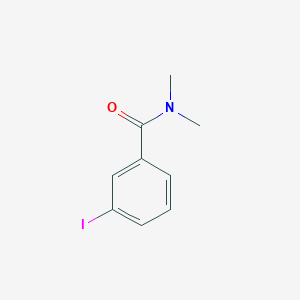 molecular formula C9H10INO B3043764 3-iodo-N,N-dimethylbenzamide CAS No. 91506-06-8