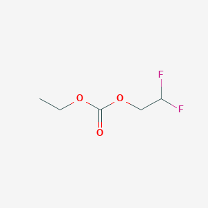 molecular formula C5H8F2O3 B3043771 2,2-Difluoroethyl ethyl carbonate CAS No. 916678-14-3