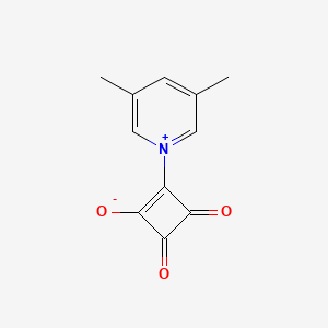 2-(3,5-Dimethylpyridinium-1-yl)-3,4-dioxocyclobut-1-en-1-olate