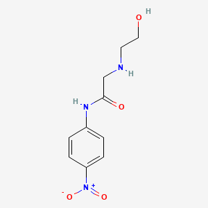 2-(2-Hydroxyethylamino)-4'-nitroacetanilide