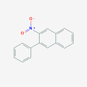 molecular formula C16H11NO2 B3043806 2-硝基-3-苯基萘 CAS No. 92795-23-8