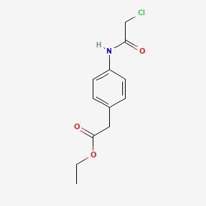 Ethyl {4-[(chloroacetyl)amino]phenyl}acetate
