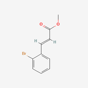 molecular formula C10H9BrO2 B3043818 (E)-Methyl 3-(2-bromophenyl)acrylate CAS No. 92991-89-4