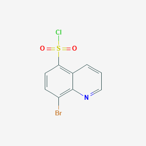 molecular formula C9H5BrClNO2S B3043820 8-溴喹啉-5-磺酰氯 CAS No. 930396-14-8
