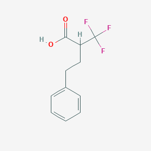 4-Phenyl-2-(trifluoromethyl)butanoic acid