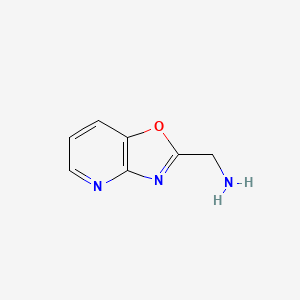 2-(Aminomethyl)oxazolo[4,5-b]pyridine