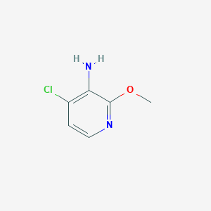 molecular formula C6H7ClN2O B3043833 4-Chloro-2-methoxy-3-pyridinamine CAS No. 934180-49-1