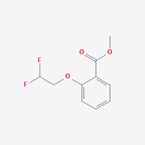 molecular formula C10H10F2O3 B3043846 Methyl 2-(2,2-difluoroethoxy)benzoate CAS No. 937603-30-0