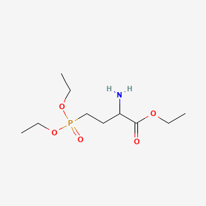 Ethyl 2-amino-4-diethoxyphosphoryl-butanoate