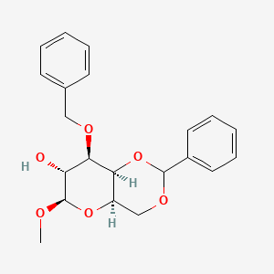 Methyl 3-O-benzyl-4,6-O-benzylidene-beta-D-galactopyranoside