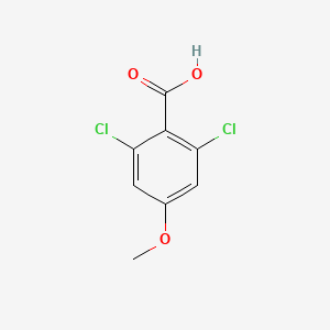 molecular formula C8H6Cl2O3 B3043860 2,6-二氯-4-甲氧基苯甲酸 CAS No. 94278-69-0