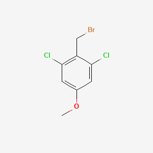 molecular formula C8H7BrCl2O B3043861 2-(Bromomethyl)-1,3-dichloro-5-methoxybenzene CAS No. 94278-70-3