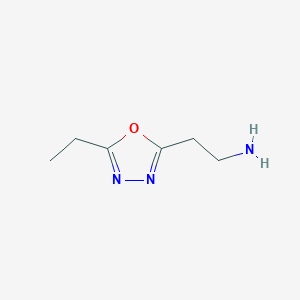 2-(5-Ethyl-1,3,4-oxadiazol-2-YL)ethanamine