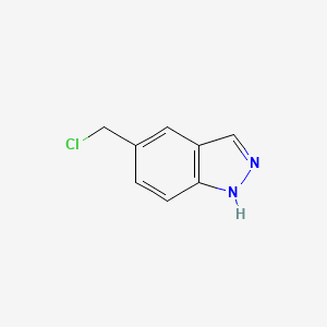 molecular formula C8H7ClN2 B3043875 5-(Chloromethyl)-1H-indazole CAS No. 944904-22-7
